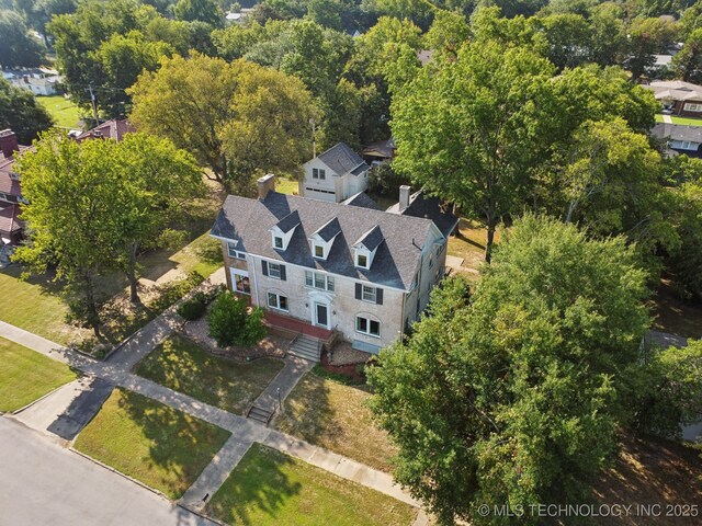 1340 E 9th St, Okmulgee, OK 74447 - view from above of property