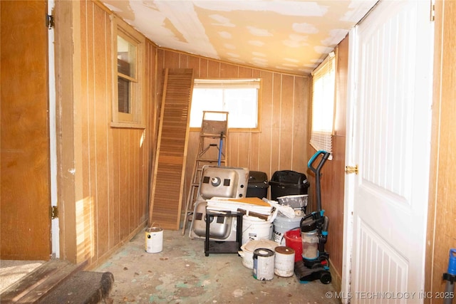 view of storage room