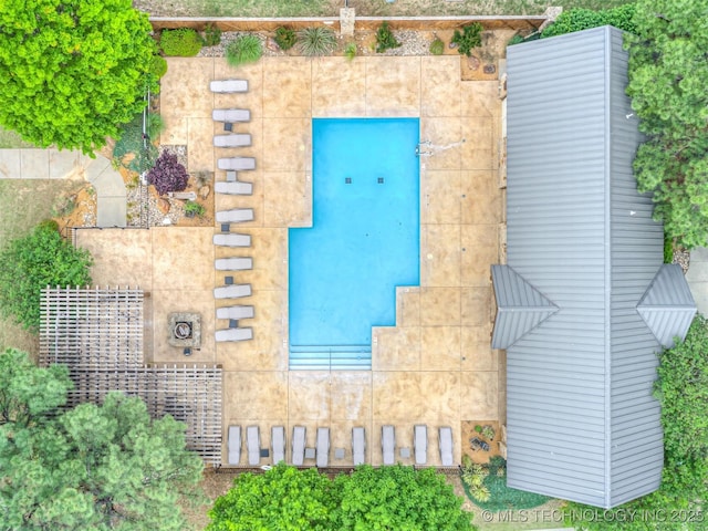 12491 S 105th Ave E, Bixby, OK 74008 - bird's eye view