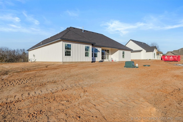 view of rear view of house