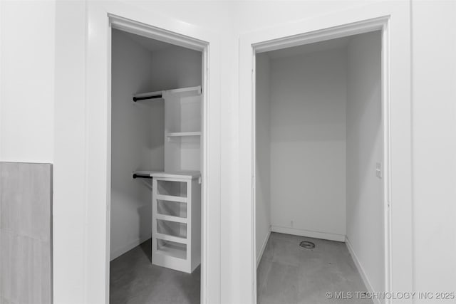 view of closet