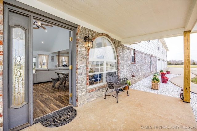 1522 Burney Cemetary, Calera, OK 74730 - view of patio / terrace