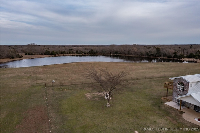 1522 Burney Cemetary, Calera, OK 74730 - view of water feature