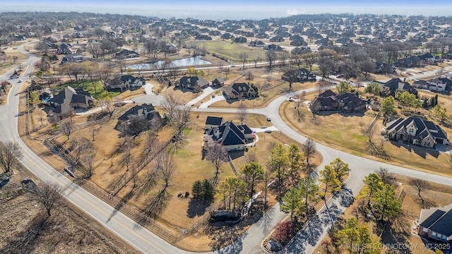 drone / aerial view featuring a residential view