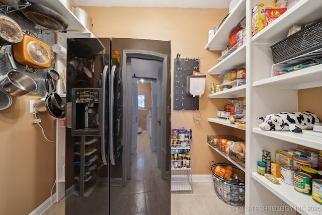 view of pantry