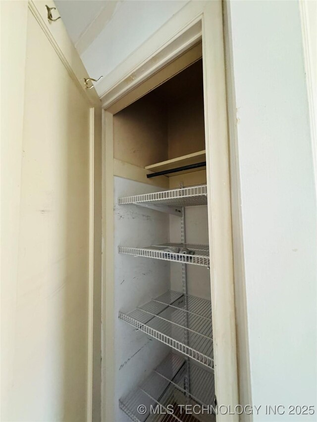 view of closet