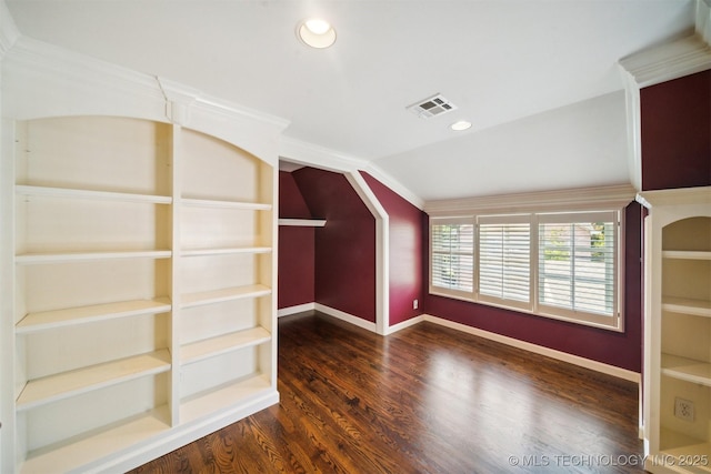 219 E 28th St, Tulsa, OK 74114 - bonus room with wood finished floors, recessed lighting, and vaulted ceiling