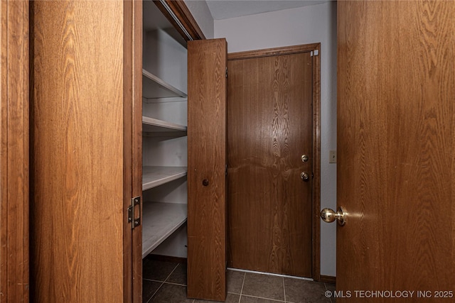 view of closet