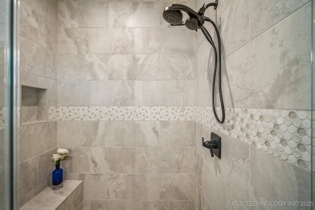 3828 W Orlando St, Broken Arrow, OK 74011 - bathroom view of a tile shower