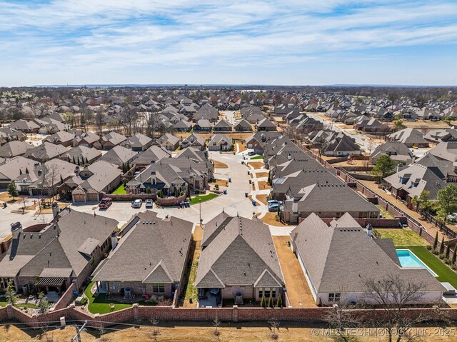 3828 W Orlando St, Broken Arrow, OK 74011 - aerial view of residential area