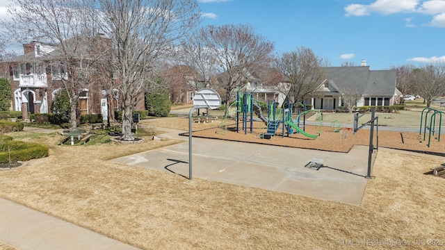 view of community playground