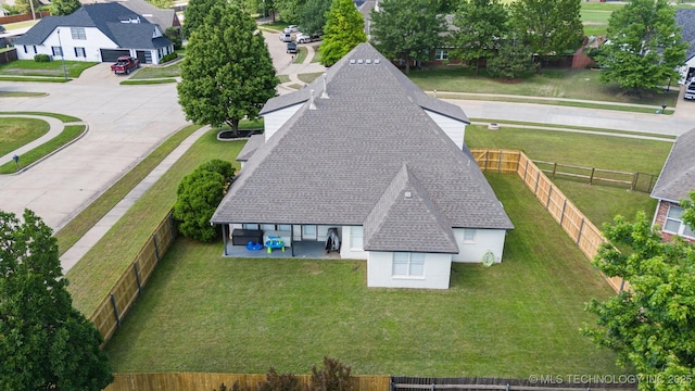view of subject property