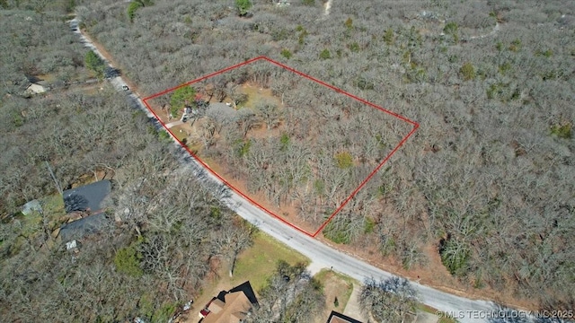 341 S Diamondhead Dr, Burneyville, OK 73430 - birds eye view of property