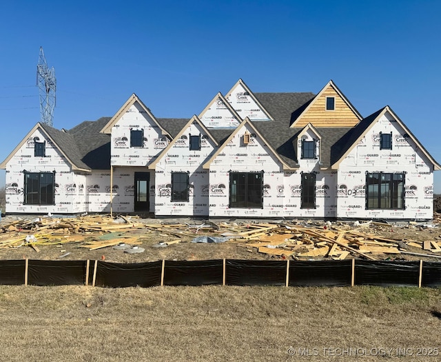 view of property in mid-construction