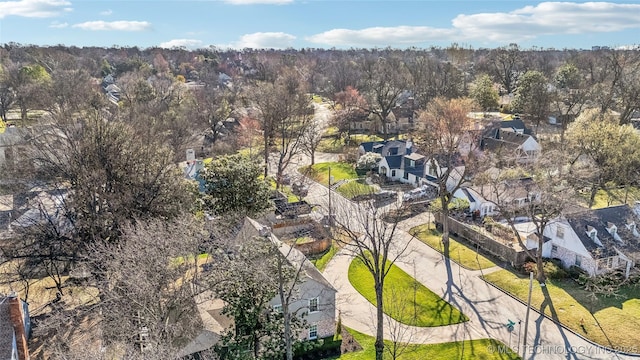 drone / aerial view featuring a residential view