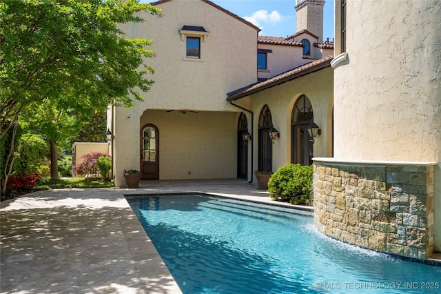 3217 E 61st Pl, Tulsa, OK 74136 - pool featuring a patio