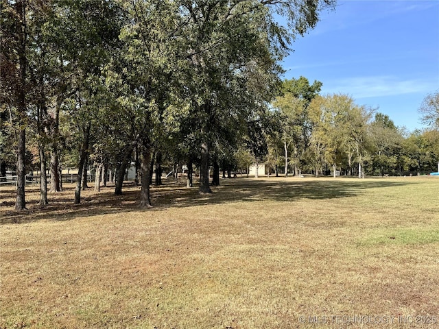 2365 Deer Run, Chouteau, OK 74337 - view of grassy yard