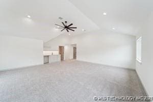 bonus room featuring vaulted ceiling