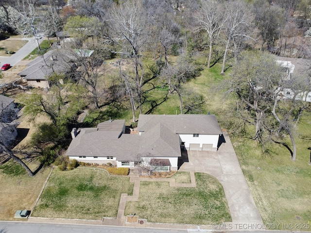 drone / aerial view