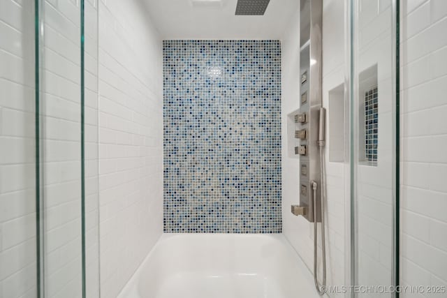 full bath with  shower combination