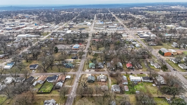 drone / aerial view featuring a residential view