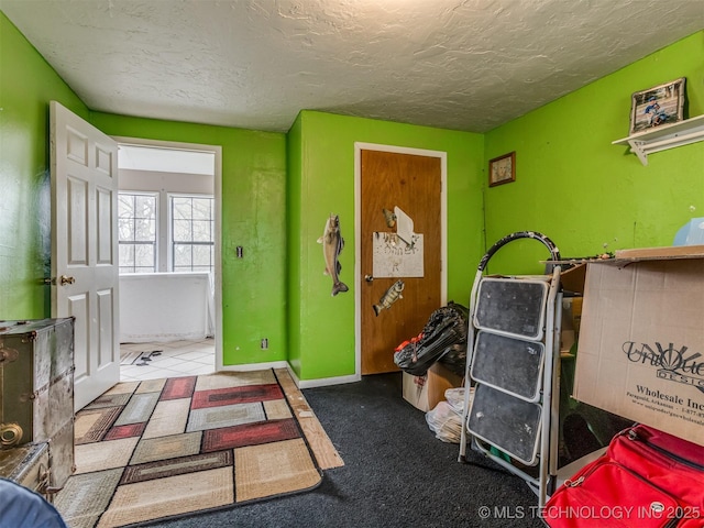 35575 W 87th Pl S, Mannford, OK 74044 - bedroom featuring carpet flooring and a textured ceiling