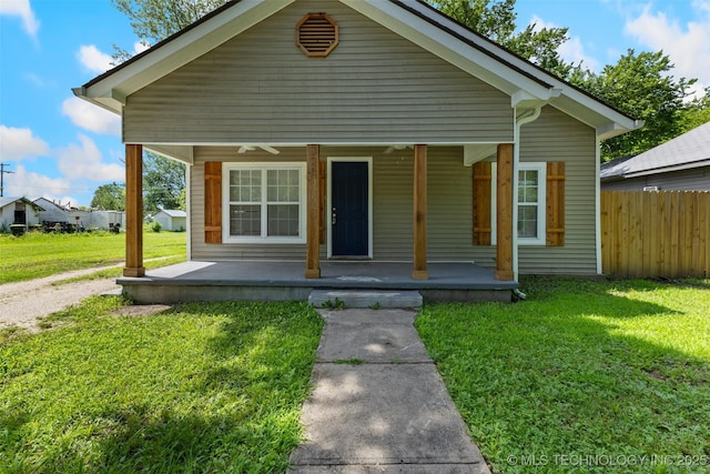 311 W 6th, Ada, OK 74820 - view of front of property with a porch
