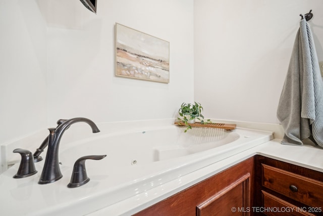 1721 E 136th Pl S, Bixby, OK 74008 - full bathroom with a whirlpool tub