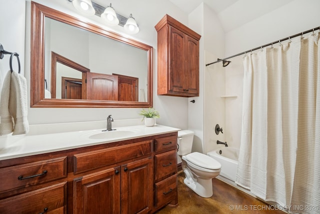 1721 E 136th Pl S, Bixby, OK 74008 - full bathroom featuring vanity and shower / tub combo with curtain
