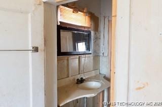 bathroom featuring a sink