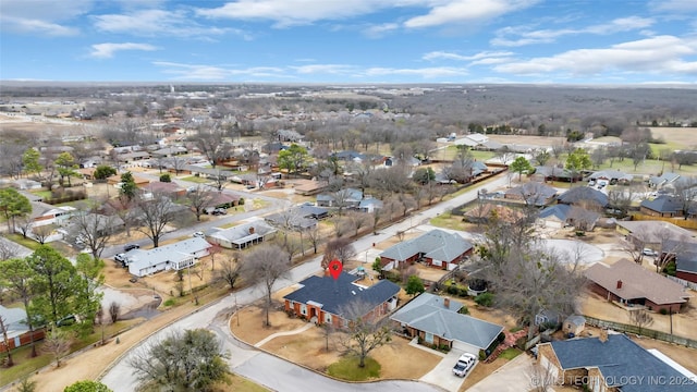 birds eye view of property featuring a residential view