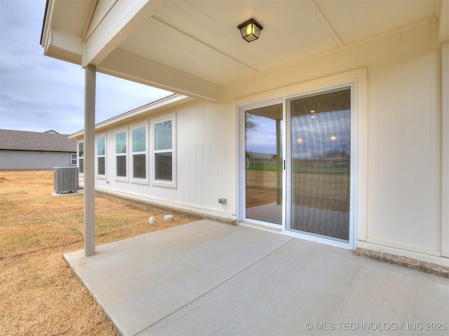 13404 E 123rd Pl, Collinsville, OK 74021 - view of patio with central AC unit