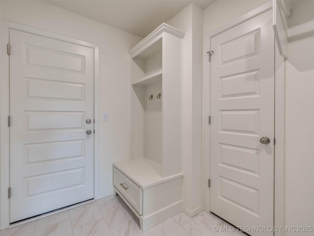 13404 E 123rd Pl, Collinsville, OK 74021 - mudroom with marble finish floor
