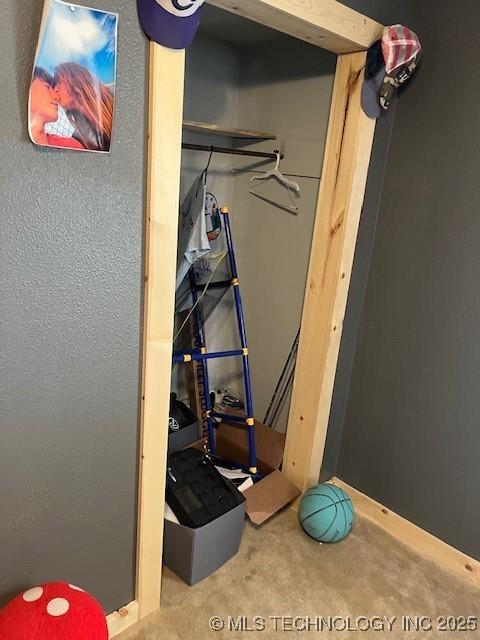 view of closet