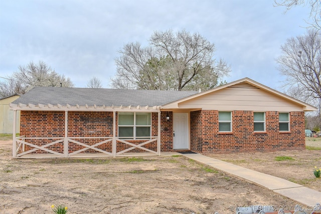 415347 E 1912th Rd, Antlers, OK 74523 - ranch-style house with brick siding