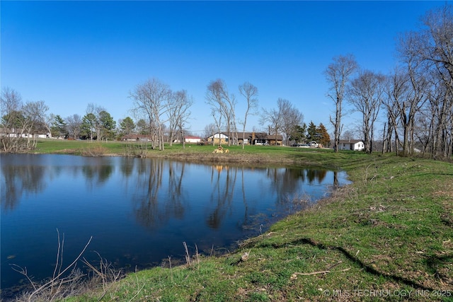 property view of water