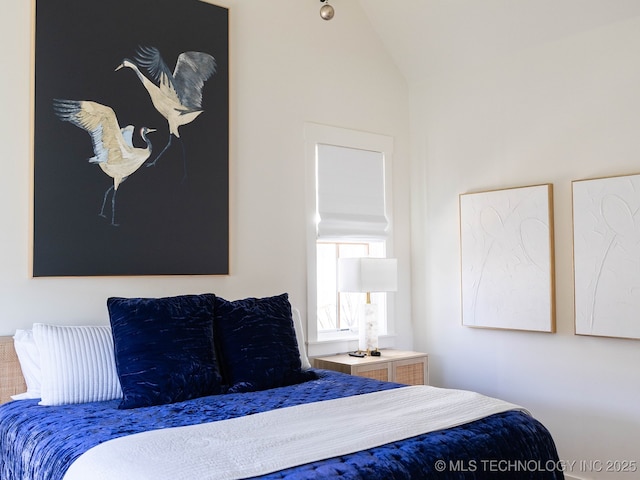 26 Boardwalk, Carlton Landing, OK 74432 - bedroom with vaulted ceiling