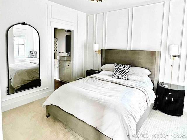 26 Boardwalk, Carlton Landing, OK 74432 - carpeted bedroom with ensuite bathroom