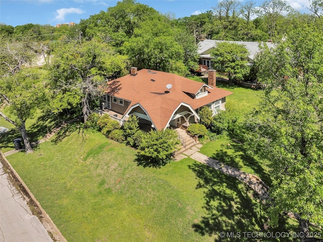 aerial view