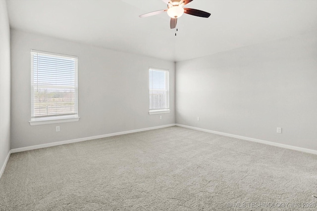 408 S 48th Ct S, Broken Arrow, OK 74014 - carpeted empty room with a ceiling fan and baseboards