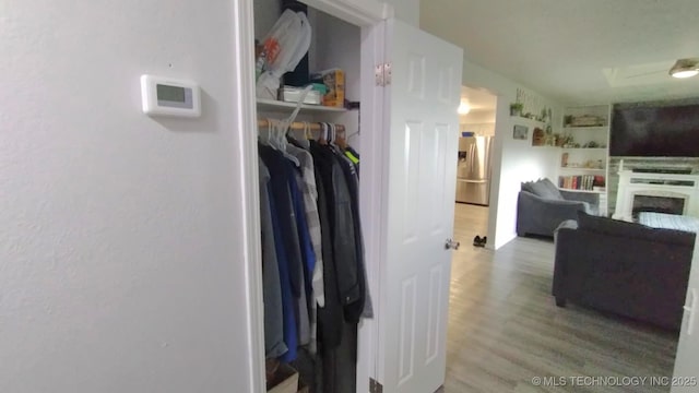 view of closet