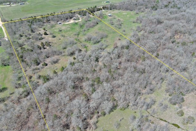 020 Haworth, Durant, OK 74701 - birds eye view of property featuring a rural view