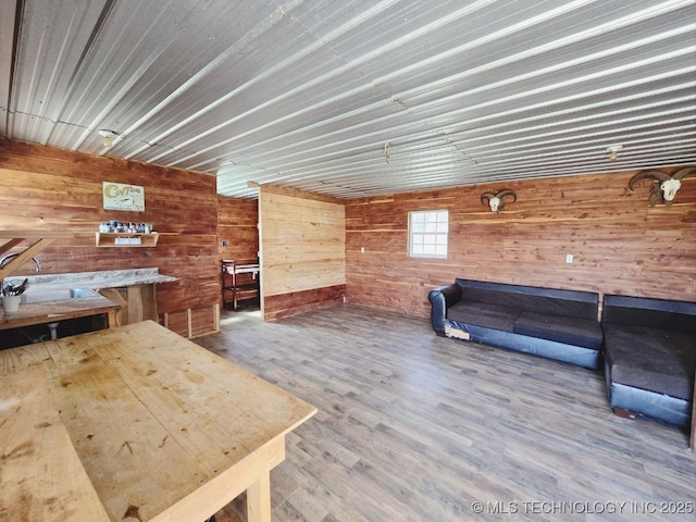 020 Haworth, Durant, OK 74701 - interior space featuring wood finished floors