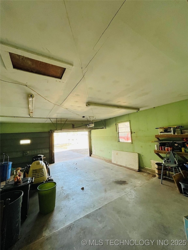 306 N Cherokee St, Beggs, OK 74421 - view of garage