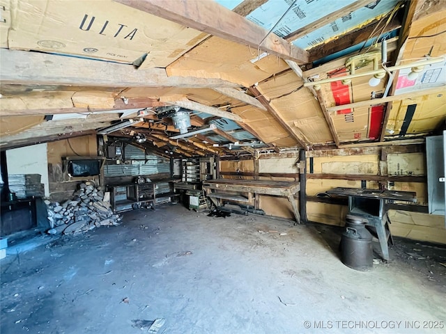 306 N Cherokee St, Beggs, OK 74421 - interior space featuring concrete floors