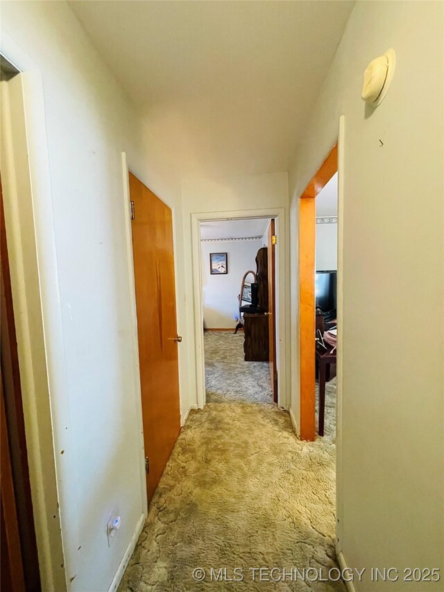 306 N Cherokee St, Beggs, OK 74421 - corridor with carpet flooring