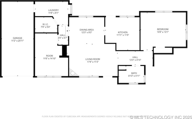 302 W 4th St, Skiatook, OK 74070 - plan