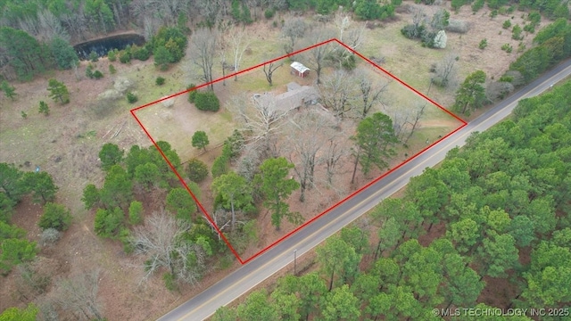 420722 E 1920th Rd, Antlers, OK 74523 - drone / aerial view with a rural view