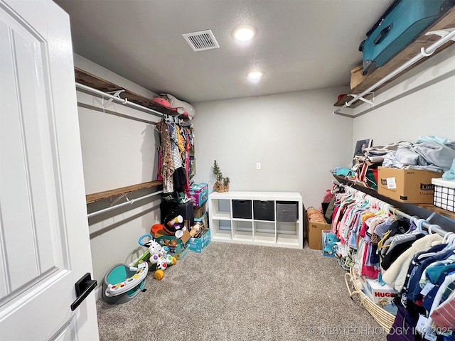11457 N 510th Rd, Tahlequah, OK 74464 - walk in closet featuring carpet