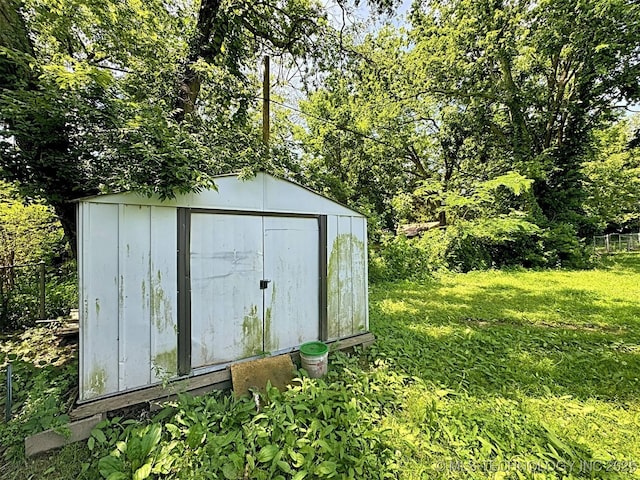 111 N Logan Dr, Tahlequah, OK 74464 - view of shed